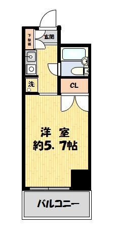 コスモ亀有Ⅴ 間取り