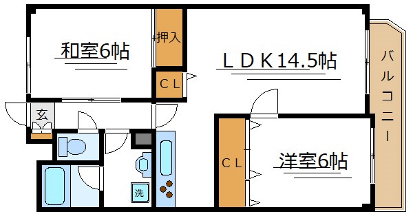 グリーンパーク中川 間取り