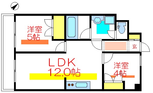 ニュー三浦マンション 間取り