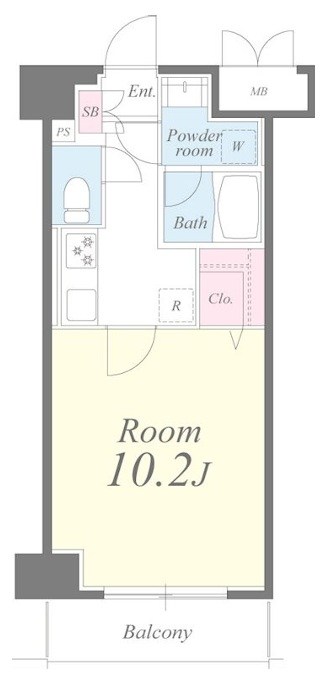 クレシェンテ月島 間取り