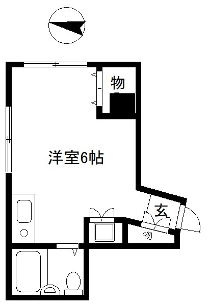 パラシオ中村 間取り