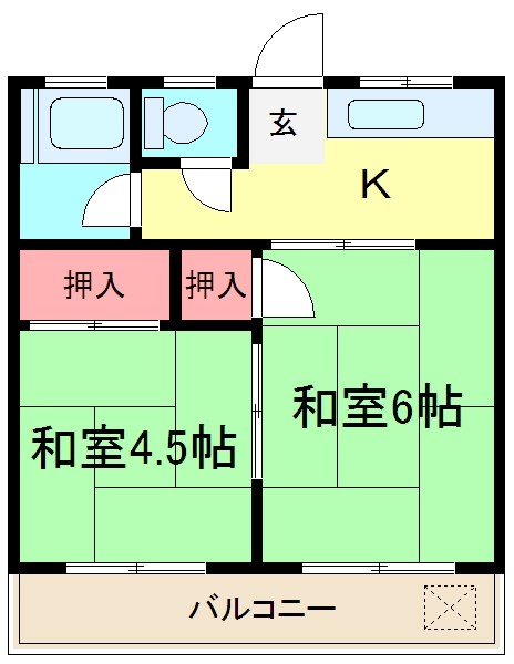 青山マンション 間取り