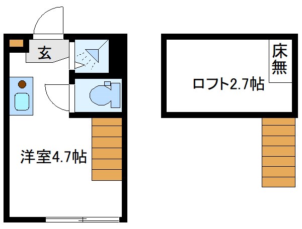 ハーモニーテラス西新小岩Ⅱ 間取り
