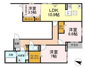 ラ　カーサ　フェリシダ 間取り