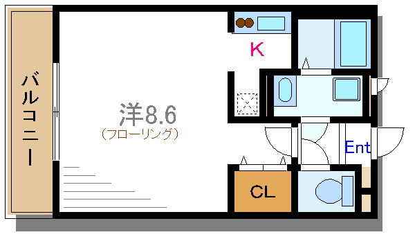 リブリ・Azur 間取り