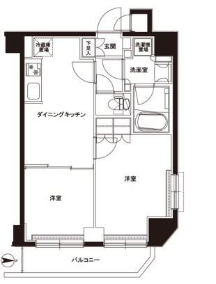 ルーブル綾瀬 間取り