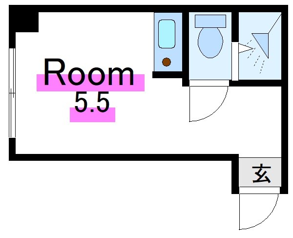 るんるんパート３ 間取り