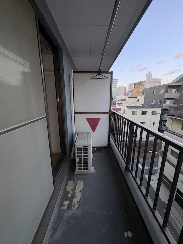 石川ハイツ ベランダ