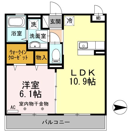 アルタイル/ベガ　ベガ  間取り