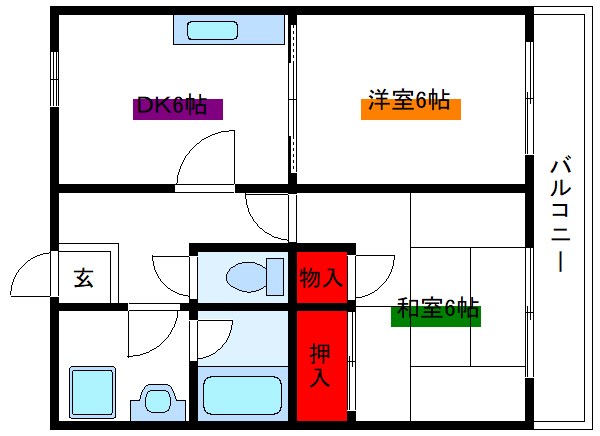 クレール山本 間取り