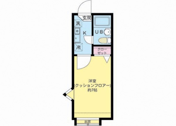 シャンブル綾瀬H 間取り