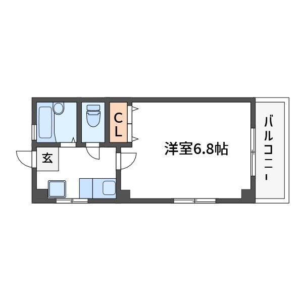シャトーＳ&Ｔ  間取り