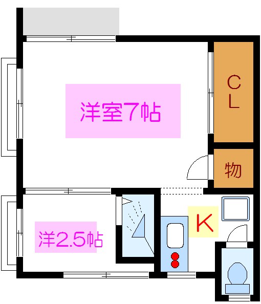 小泉荘 間取り