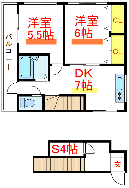 石出邸   間取り