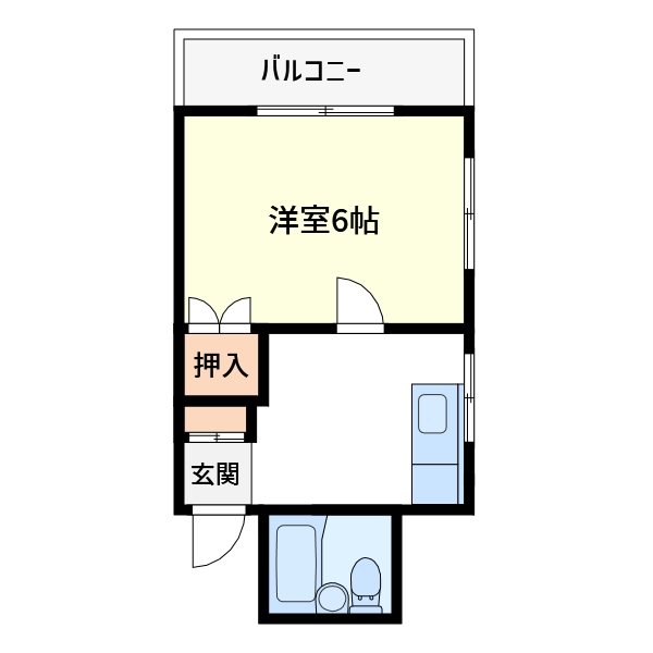 ビクトリータワー田端Ⅰ 間取り