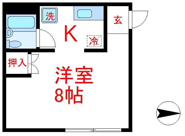 パールハイム晴和 間取り