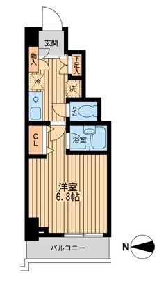 ドゥーエ西大島 間取り