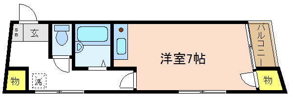 サラ　デ　カサ      間取り