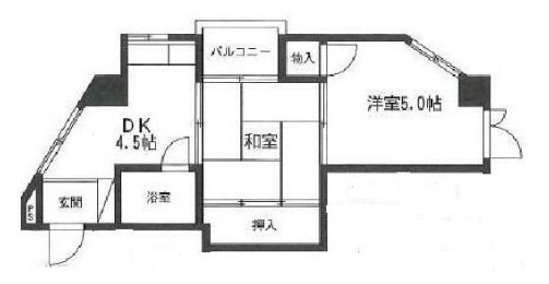 戸田家駒込マンション 間取り