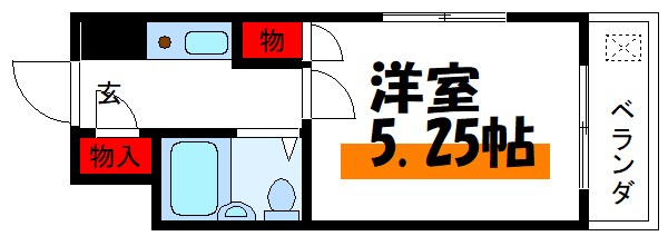 ハイム横坂 間取り