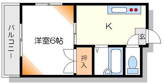 グリーンパーク立花 間取り