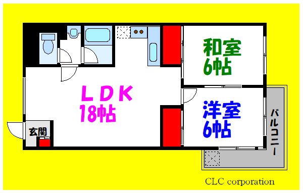 プライムホームズ 302号室 間取り