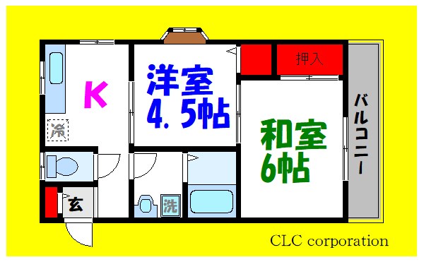 ベルメゾン行徳 間取り