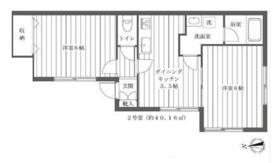 カルム・Ｕ 間取り