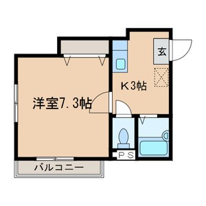 メゾントキタ 間取り