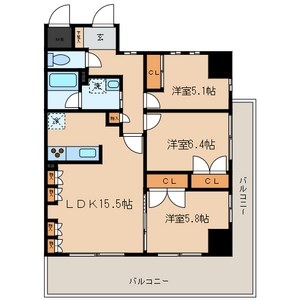 エスペランス・YAMADA 間取り