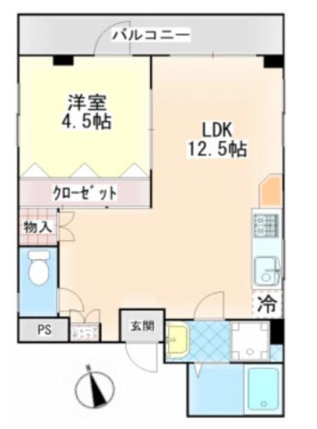 リバーサイド凌字 間取り