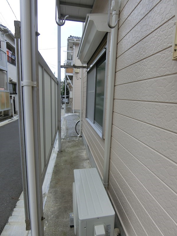 川島第一アパート ベランダ