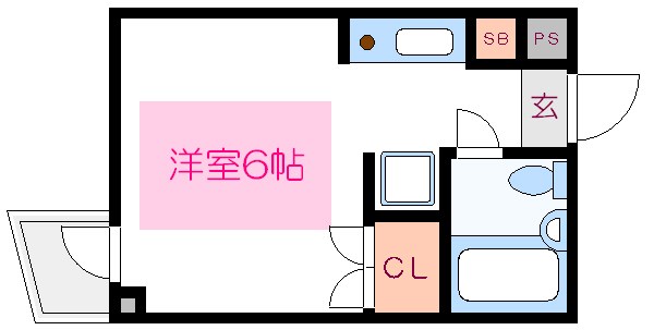 シャンブル亀戸 間取り