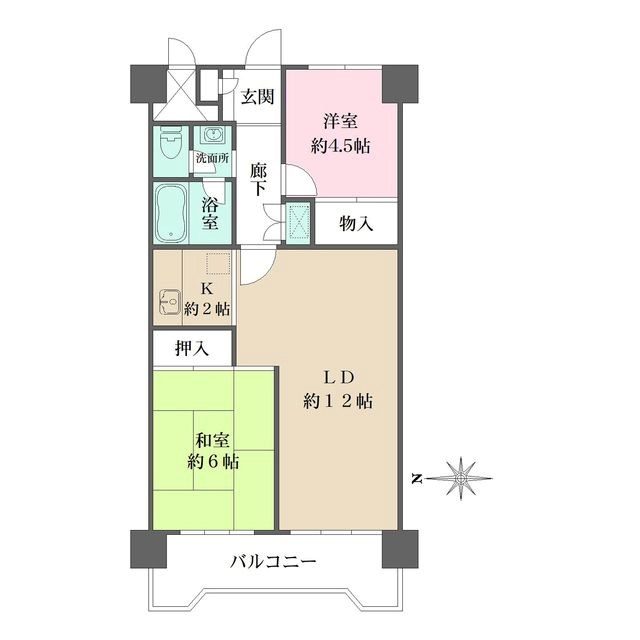 トーア南晴海マンション 間取り