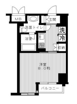 セリーズ門前仲町 間取り