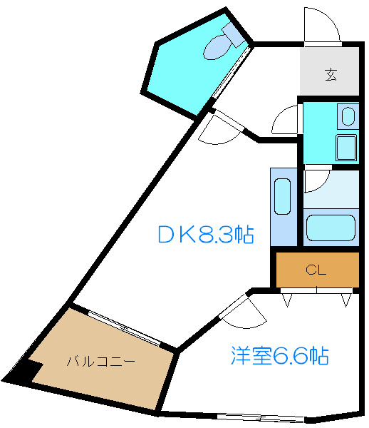 ラウンドタワーオペリア 間取り