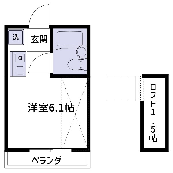 アローシャインⅢ 間取り