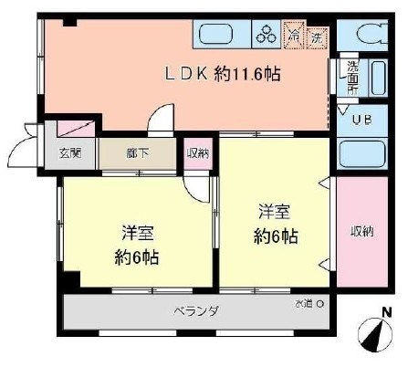 東京アパートメント 間取り