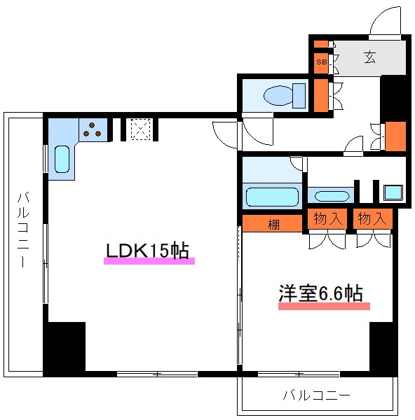 ステイシス町屋  間取り