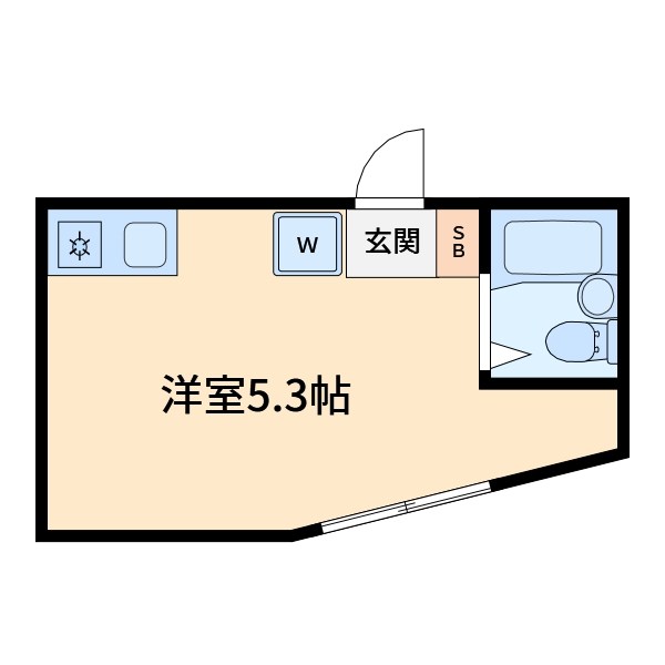 カーサコリーヌ  間取り