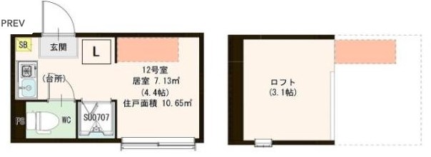 ハーモニーテラス新小岩Ⅲ 間取り