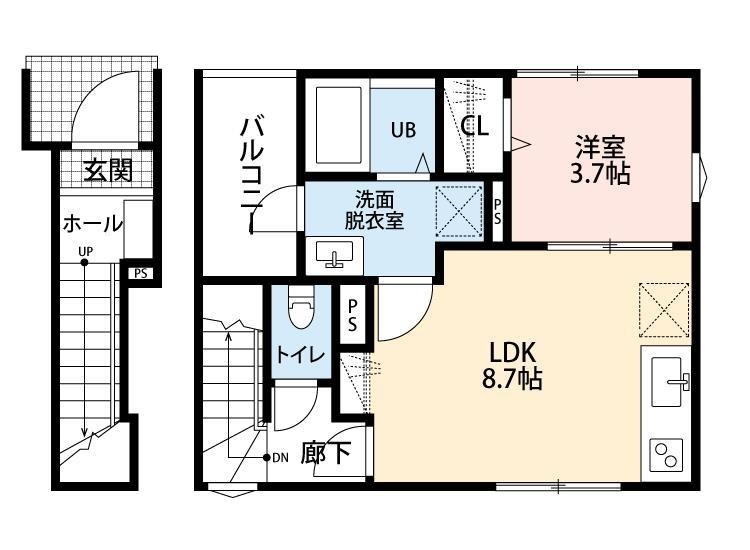 リーブルファイン新小岩 間取り