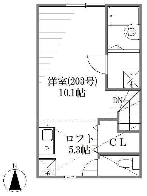 ピーオーザイル小岩 間取り
