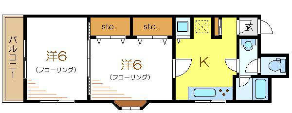 メゾングランドワールＹS 間取り