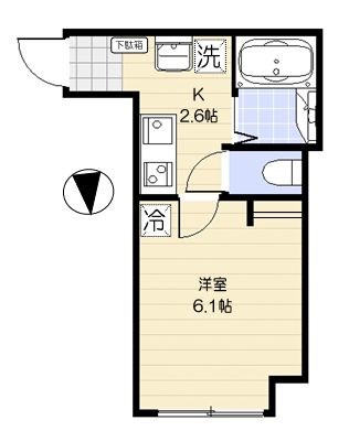 エクセラン立花  間取り