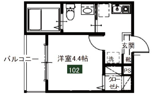 メルディア亀有 間取り