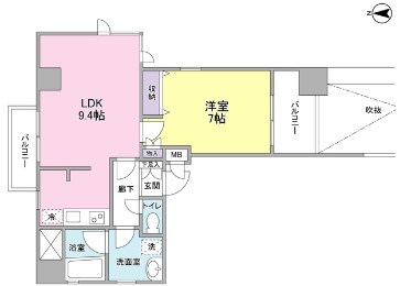 カーサ　ブリリア  間取り