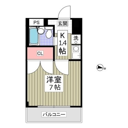 コーポときわ  間取り