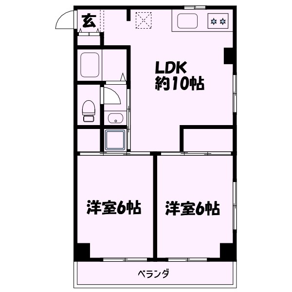 仁幸マンション 間取り