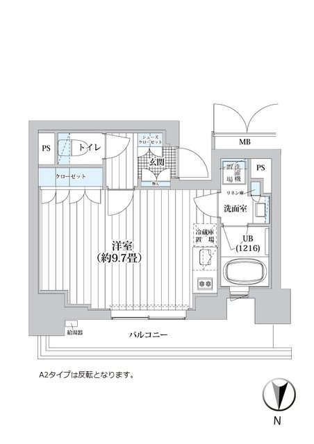 ライオンズフォーシア清澄白河  間取り